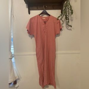 Storq Maxi pink dress // SIZE 3